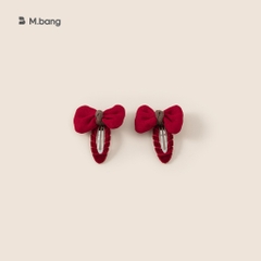 (Hàng tặng không bán) Bím tóc màu đỏ cho bé gái M.bang