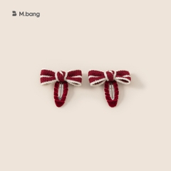 (Hàng tặng không bán) Bím tóc màu đỏ cho bé gái M.bang