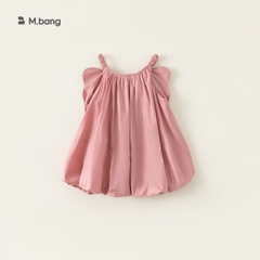 Váy bé gái Mbang cánh tiên dáng bí ngô siêu cute, Váy bé gái mùa hè Mbang chất nhẹ mát