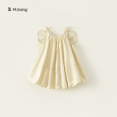Váy bé gái Mbang cánh tiên dáng bí ngô siêu cute, Váy bé gái mùa hè Mbang chất nhẹ mát
