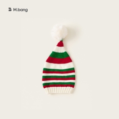 Mũ len noel tết chất siêu mềm M.bang cho bé gái