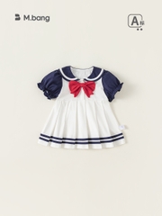 Váy và body sơ sinh vải cotton siêu mềm thoáng M.bang cho bé trai, bé gái