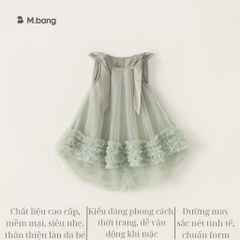 Váy công chúa voan 2 lớp sang chảnh M.bang cho bé gái