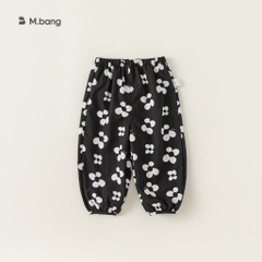 Quần mùa thu họa tiết bông hoa M.bang cho bé gái