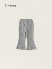 Quần ống loe M.bang cho bé gái cotton co giãn mềm mại