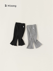 Quần ống loe M.bang cho bé gái cotton co giãn mềm mại