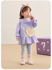 Váy lửng nỉ thiết kế xinh xắn CUTEPANDA'S cho bé gái