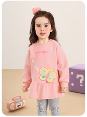 Váy lửng nỉ thiết kế xinh xắn CUTEPANDA'S cho bé gái