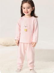 Bộ quần áo nỉ dày vừa CUTEPANDA'S cho bé trai bé gái vải kháng khuẩn họa tiết hoạt hình cute