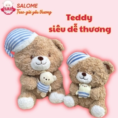 Gấu bông gấu ngủ ôm gấu