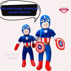 Gấu Bông đại úy siêu nhân captain American