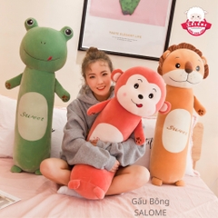 Gối Ôm Thú Dài Con Thỏ Con Khỉ