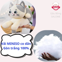 Gấu Bông Con Mèo Nằm Liếm Mép 75cm-1m1 Khổng Lồ Dễ Thương Cute SALOME Gối Ôm Con Mèo Hồng Gối Ôm Ngủ