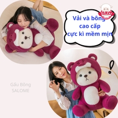Gấu Bông Lena Ngồi Đội Mũ Lotso
