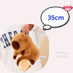 Gấu Bông Capybara Gõ Mõ
