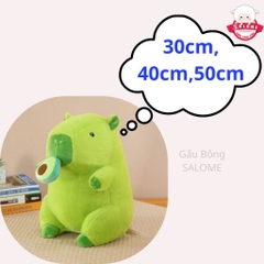 Gấu Bông Capybara Rút Bơ