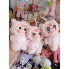 Gấu bông móc khóa Baby Three mặt in 3D