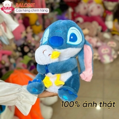 Gâu bông stitch ôm vịt