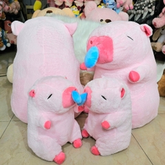 Gấu Bông Capybara Hồng Chảy Nước Mũi