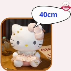 Gấu Bông Hello Kitty Mặc Váy