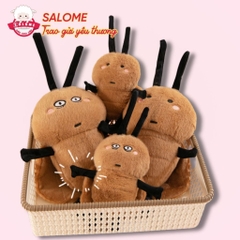 Gấu bông con gián, tiểu cường đáng yêu dễ thương cute SALOME, gián vô tri mini trang trí