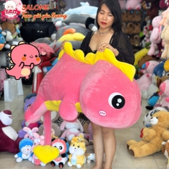 Gấu Bông Khủng Long Đuôi Tim, Tắc Kè