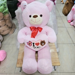 Gấu bông tedđy ôm tim