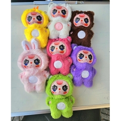 Gấu bông móc khóa Baby Three mặt in 3D
