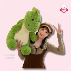 Gấu Bông Khủng Long Xanh Đeo Balo Bơ