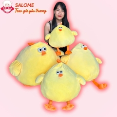 Gấu Bông Gà Dundun Vàng Bụng Bự Mặt Thộn