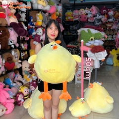 Gấu Bông Gà Dundun Vàng Bụng Bự Mặt Thộn