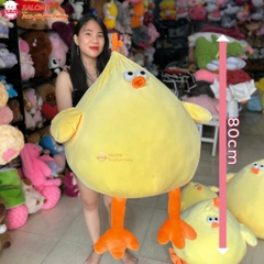 Gấu Bông Gà Dundun Vàng Bụng Bự Mặt Thộn