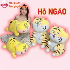 Gấu Bông Con Hổ Biểu Cảm Mặt Ngáo