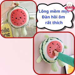 Gấu bông dưa hấu chạy bộ