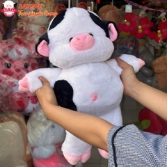 Gấu bông bò sữa chạy bộ bộ động vật heo, voi chạy bộ