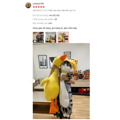 Gấu bông mèo hoàng thượng thú dài