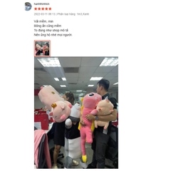 Gấu Bông Khủng Long Đuôi Tim, Tắc Kè