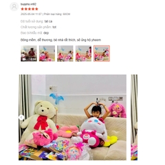 Gấu Bông Cinnamoroll Yếm Dâu