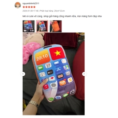 Gấu bông iphone in 3D 17 pro max