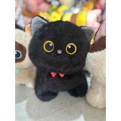 Gấu bông mèo đen, mèo tam thể, mèo xiêm
