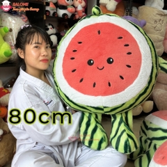 Gấu bông dưa hấu chạy bộ