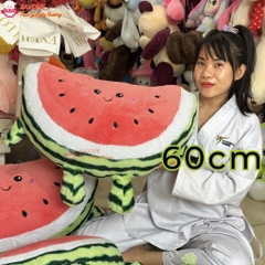 Gấu bông dưa hấu chạy bộ