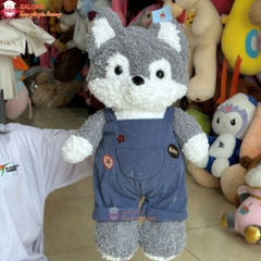Gấu bông ếch chạy bộ