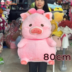 Gấu Bông Heo Lulu Hồng Có Cánh