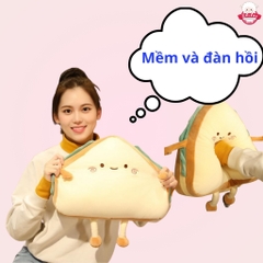 Gấu Bông Bánh Mì Sandwich Tam Giác