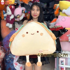 Gấu Bông Bánh Mì Sandwich Tam Giác