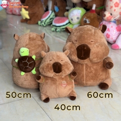 Gấu Bông Chuột Capybara Má Phồng