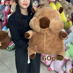 Gấu Bông Chuột Capybara Má Phồng