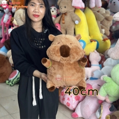 Gấu Bông Chuột Capybara Má Phồng
