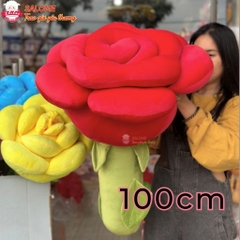 Gấu bông hoa hồng nhiều màu